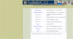 Desktop Screenshot of ecd.laccd.edu